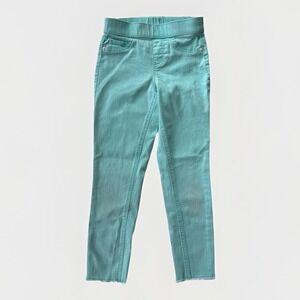 Justice‎ Girls Green Camouflage Pull On Jegging Pants Size 10 With Pockets